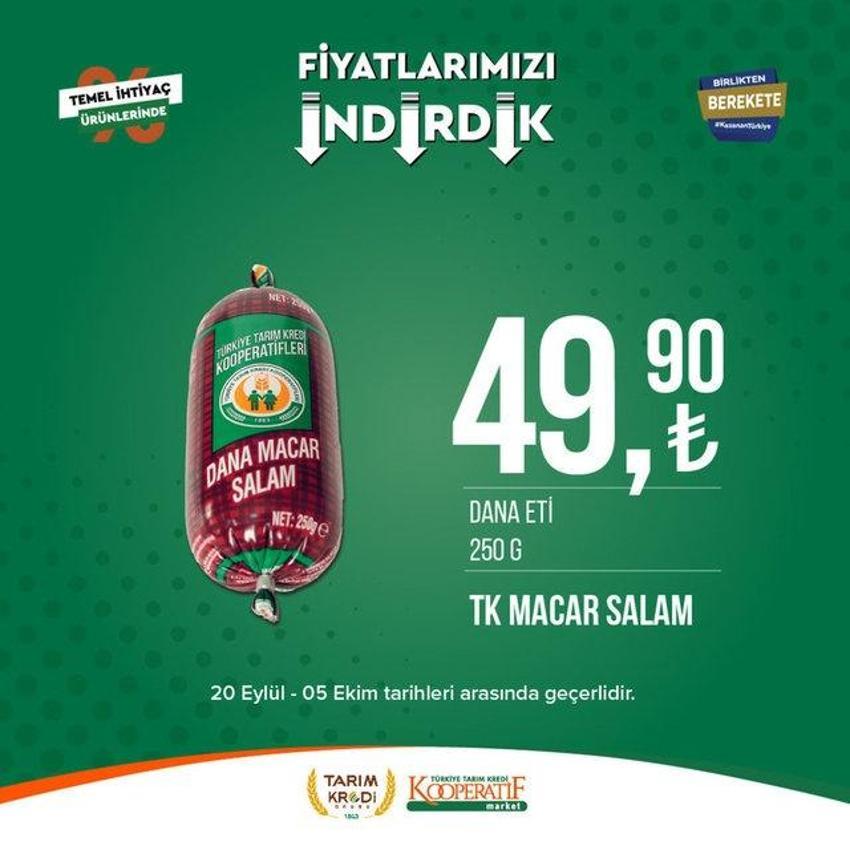 Tarım market 25 Eylül - 2 Ekim aktüel katalog 2023 yayınlandı! Tarım Kredi ayçiçek yağında Ekim sürprizi var