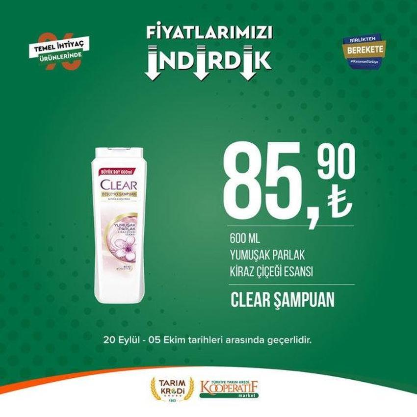 Tarım market 25 Eylül - 2 Ekim aktüel katalog 2023 yayınlandı! Tarım Kredi ayçiçek yağında Ekim sürprizi var