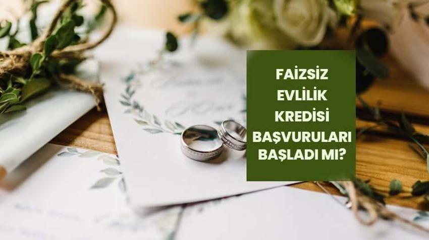 Evlilik kredisi ne zaman verilecek? Kimler evlilik kredisi başvurusu yapabilecek, evlilik kredisi şartları nelerdir, yaş sınırı var mı? Faizsiz evlilik kredisi başvuruları başladı mı?