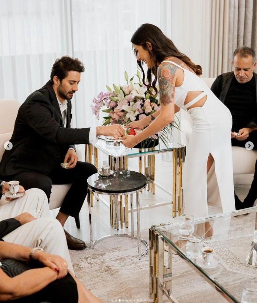 Melek Mosso'nun mutlu günü! Haluk Levent yalnız bırakmadı 