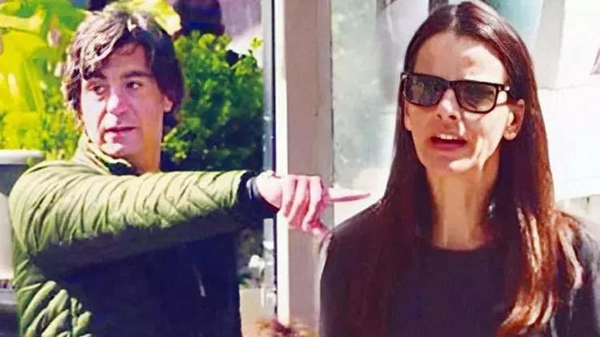 İbrahim Kutluay ve Edvina Sponza sokak ortasında birbirine girdi! Defol git