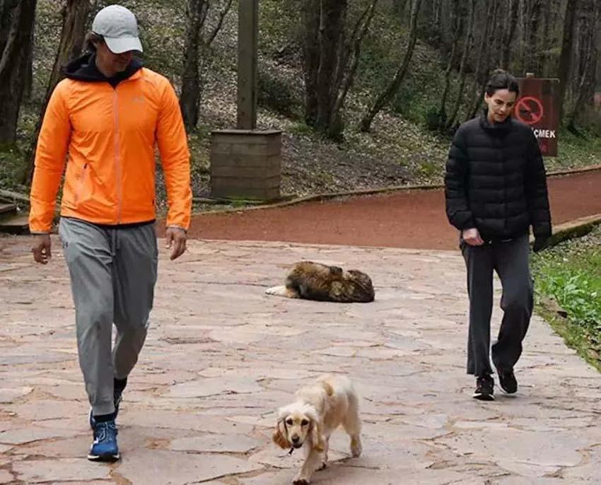 İbrahim Kutluay ve Edvina Sponza sokak ortasında birbirine girdi! Defol git