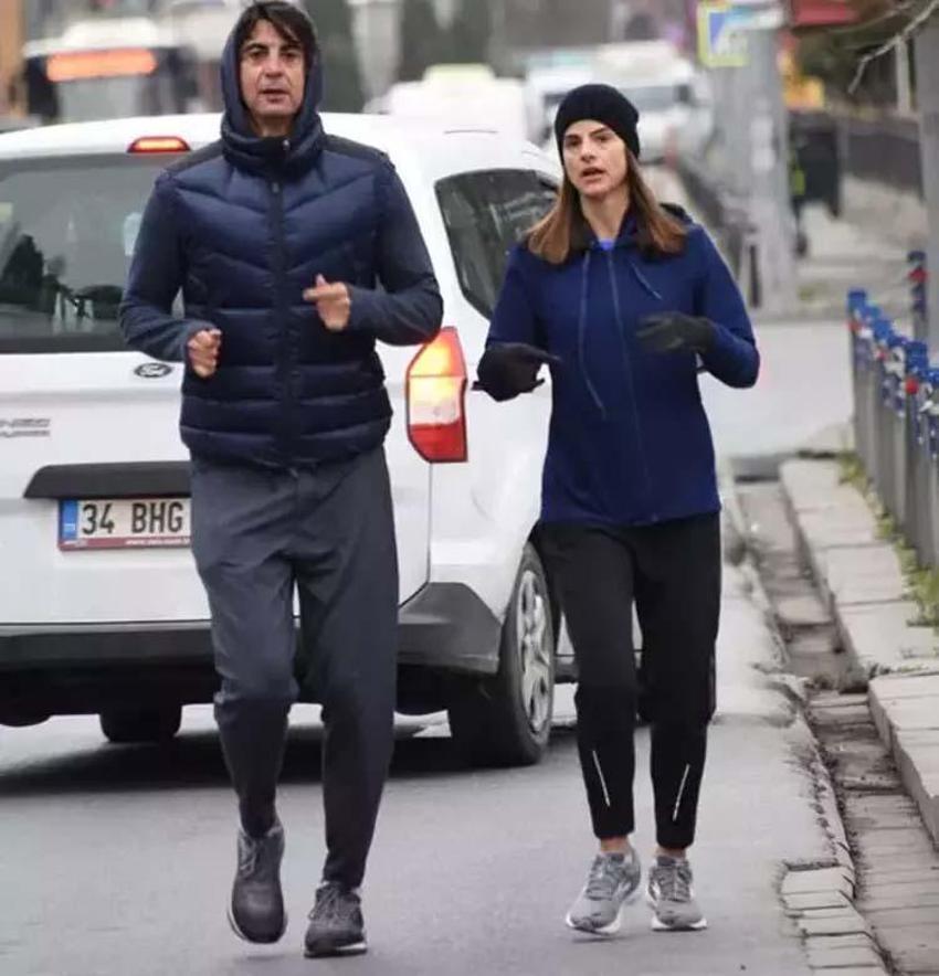 İbrahim Kutluay ve Edvina Sponza sokak ortasında birbirine girdi! Defol git