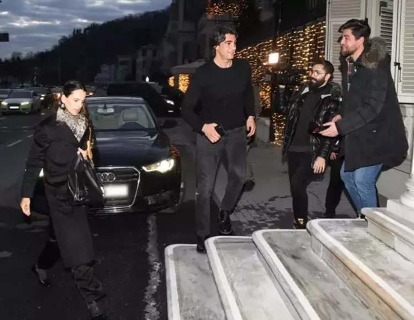 İbrahim Kutluay ve Edvina Sponza sokak ortasında birbirine girdi! Defol git