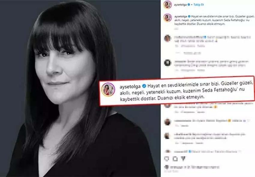 Parkta ölü bulunan oyuncu Seda Fettahoğlu, Ayşe Tolga'nın kuzeni çıktı!