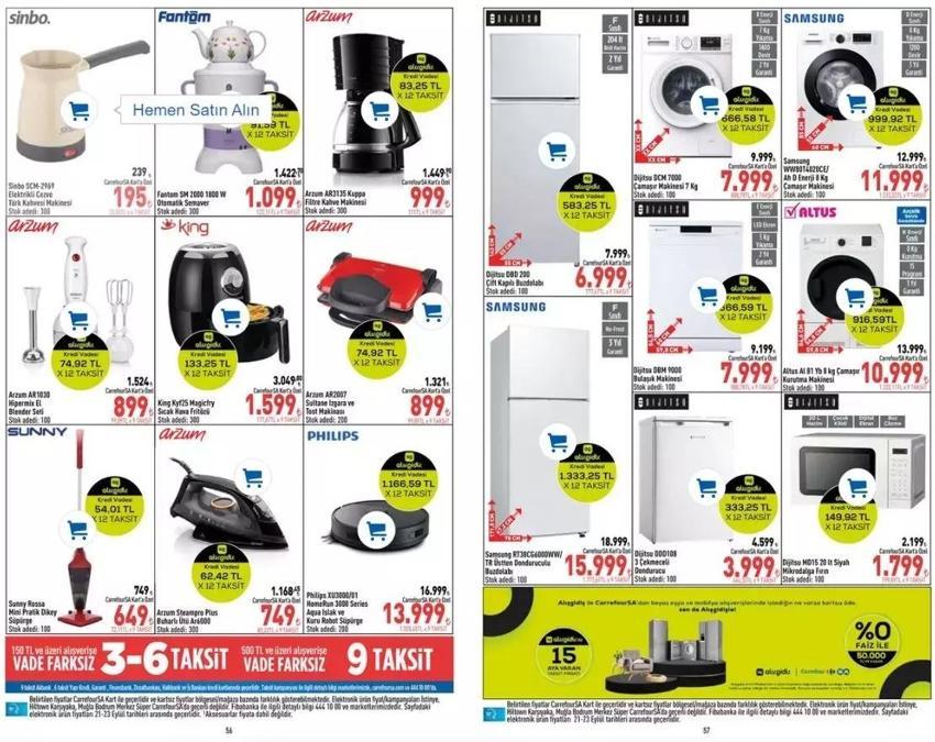 CarrefourSA 30 Eylül - 4 Ekim aktüel katalog 2023 yayınlandı! Sürpriz bol haftada kışlık giyeceklerde fiyatlar düştü!