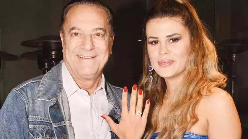 40 yaş küçük sevgilisi ile nişanlanan Mehmet Ali Erbil'den çocuklarından evlenemezsin vetosu