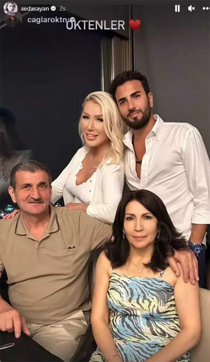 Seda Sayan, kayınvalidesi ve kayınpederi ile buluştu! Kayınvalidesine yorum yağdı