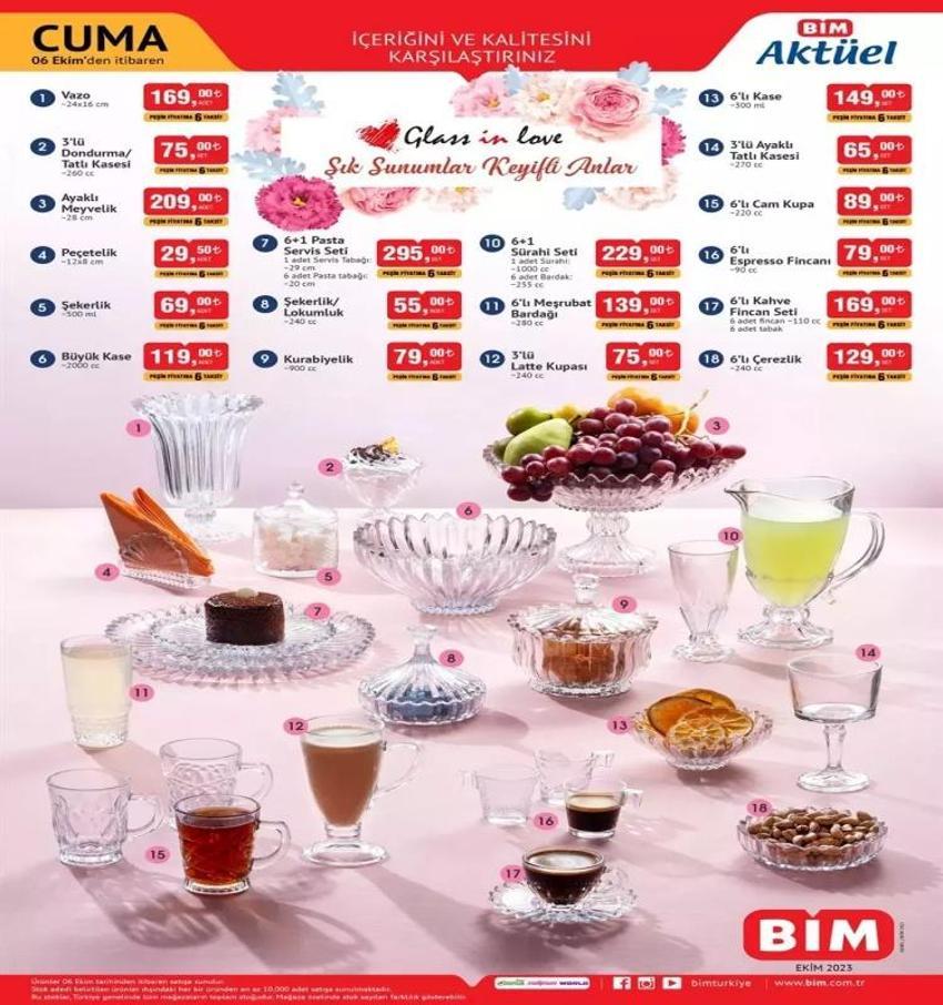 BİM 3-6 Ekim aktüel katalog 2023 yayınlandı! BİM'de bu hafta ayçiçek yağınde dev indirim var!