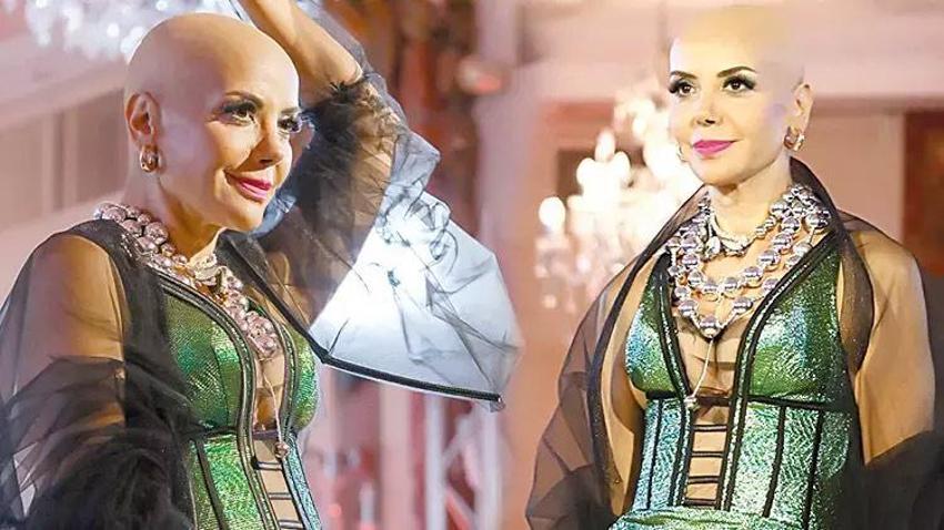 Tanyeli Milano’dan sonra Paris’te! Kanser hastaları için yeniden podyuma çıktı