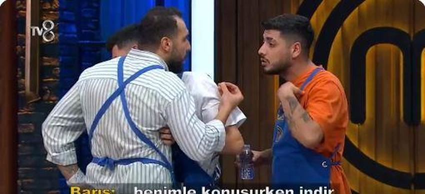 Barış ve Barbaros gerilimi temaslı kavgaya dönüştü! 5 Ekim MasterChef All Star'da kim diskalifiye oldu?