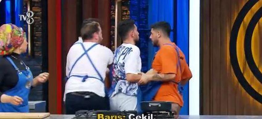 Barış ve Barbaros gerilimi temaslı kavgaya dönüştü! 5 Ekim MasterChef All Star'da kim diskalifiye oldu?