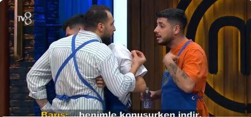 Barış ve Barbaros gerilimi temaslı kavgaya dönüştü! 5 Ekim MasterChef All Star'da kim diskalifiye oldu?