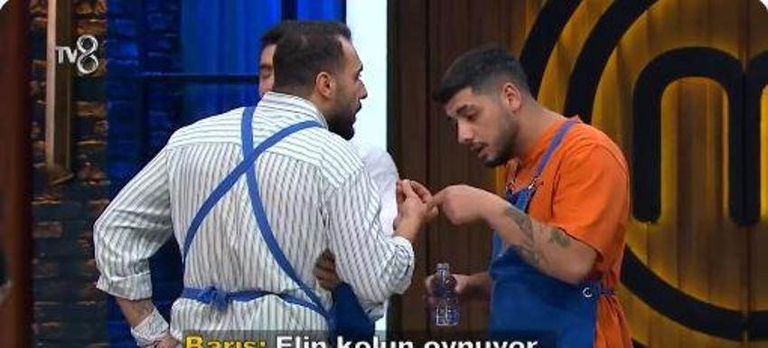 MasterChef Barış mavi önlüğü çıkardı, siyahı giydi! MasterChef All Star'da Barış diskalifiye mi oldu?