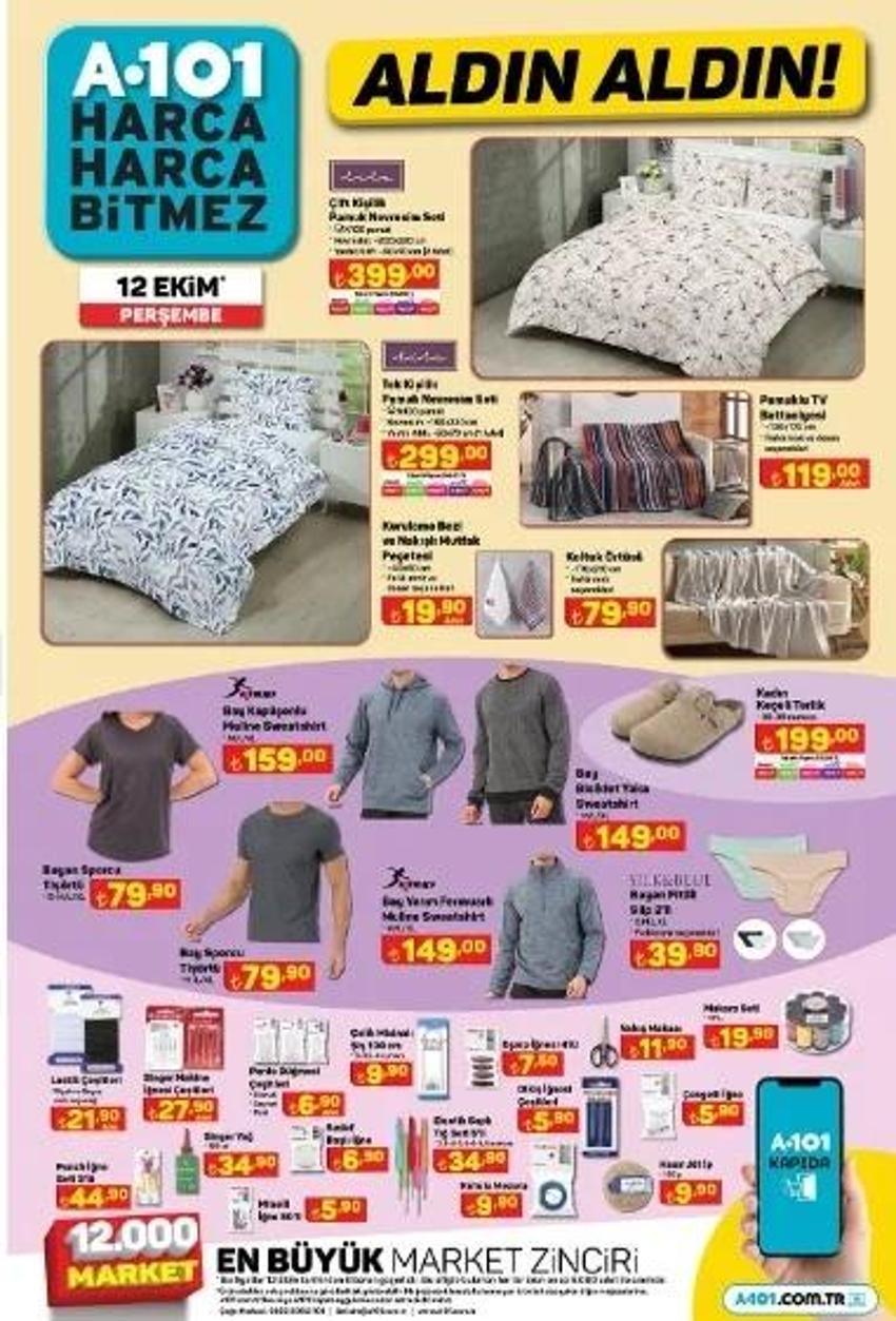 A101 12 Ekim aktüel katalog 2023 yayınlandı! Bu ürün kimsenin aklına gelmez, bu fiyat bir daha bulunmaz!