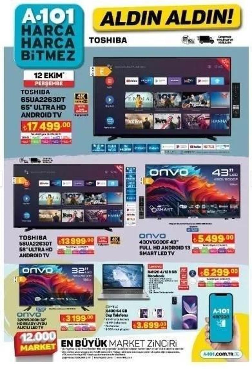 A101 12 Ekim aktüel katalog 2023 yayınlandı! Bu ürün kimsenin aklına gelmez, bu fiyat bir daha bulunmaz!