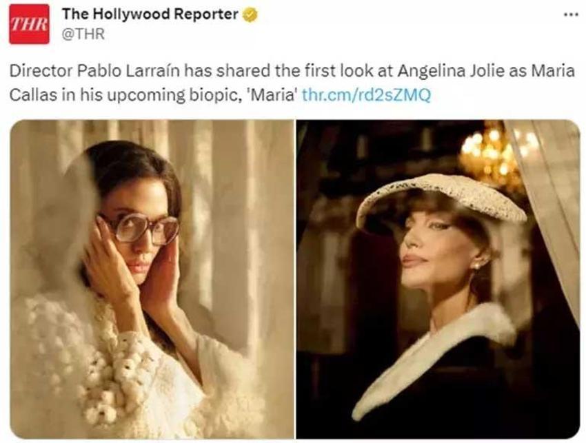 Angelina Jolie ve Haluk Bilginer'in yer aldığı "Maria" filminden ilk kareler