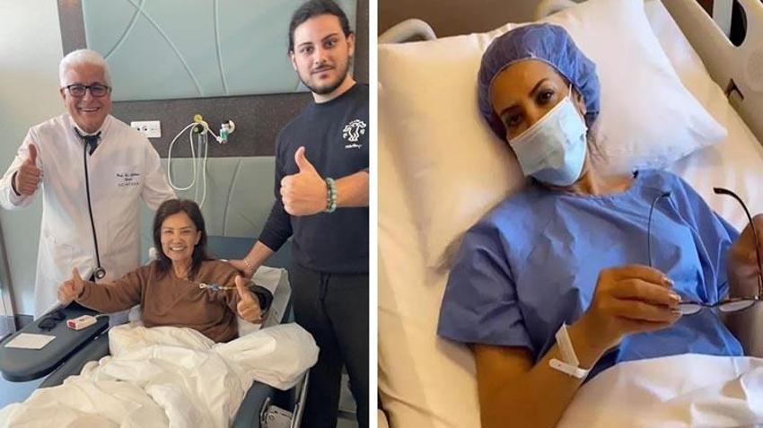 Kanser tedavisi gören Bahar Öztan ve Tanyeli hastanede buluştu!