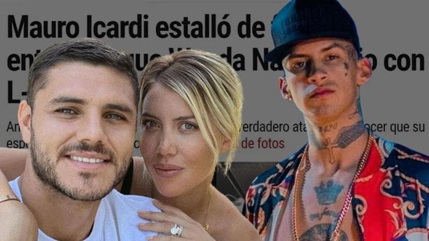Icardi'yi çılgına çeviren iddia! Wanda Nara ünlü şarkıcı ile evinde buluştu...