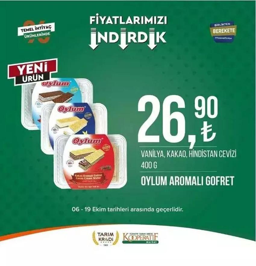 Tarım Katalog yeni ürünleri yayınladı! Tarım Kredi yüzde 50 indirimli ürünler belli oldu! 16-19 Ekim Tarım Kooperatif indirimli ürünler hangileri?