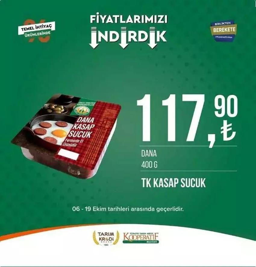 Tarım Katalog yeni ürünleri yayınladı! Tarım Kredi yüzde 50 indirimli ürünler belli oldu! 16-19 Ekim Tarım Kooperatif indirimli ürünler hangileri?