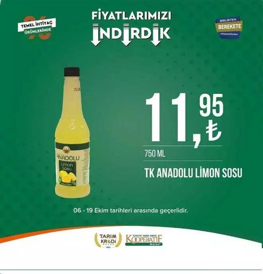 Tarım Katalog yeni ürünleri yayınladı! Tarım Kredi yüzde 50 indirimli ürünler belli oldu! 16-19 Ekim Tarım Kooperatif indirimli ürünler hangileri?