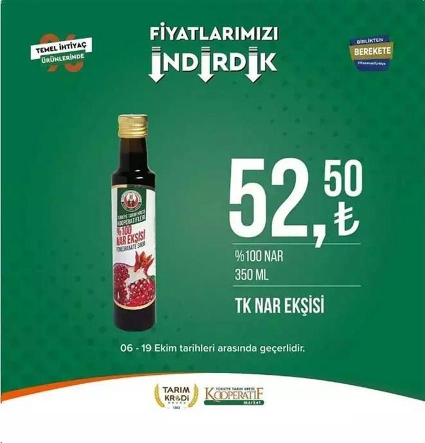 Tarım Katalog yeni ürünleri yayınladı! Tarım Kredi yüzde 50 indirimli ürünler belli oldu! 16-19 Ekim Tarım Kooperatif indirimli ürünler hangileri?