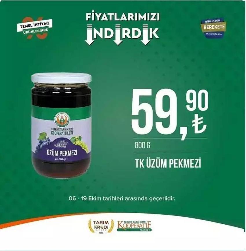 Tarım Katalog yeni ürünleri yayınladı! Tarım Kredi yüzde 50 indirimli ürünler belli oldu! 16-19 Ekim Tarım Kooperatif indirimli ürünler hangileri?