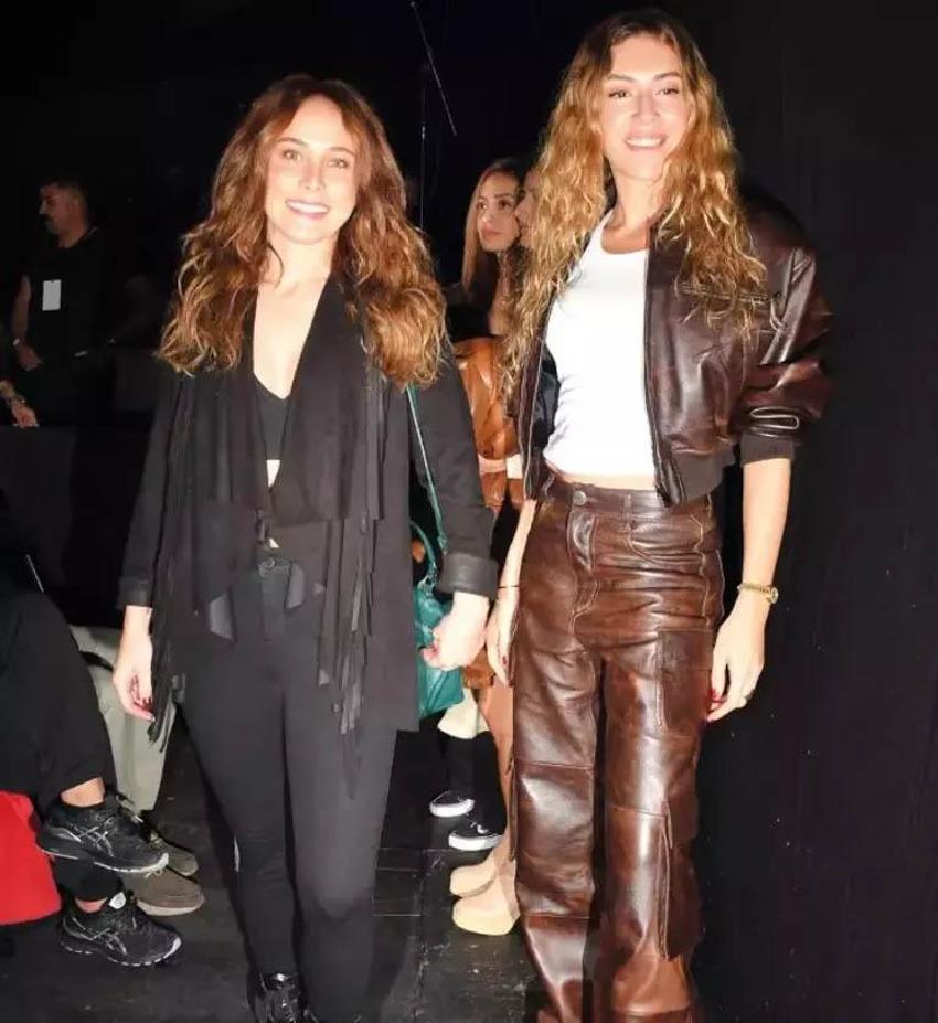 Burçin Terzioğlu ve Sinem Kobal konserde! Çocuklar babaya emanet