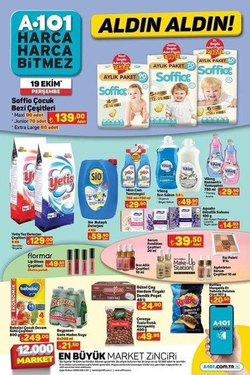 19 Ekim A101 aktüel katalog 2023 yayınlandı! Kış geldi, A101 termos fiyatı taban yaptı