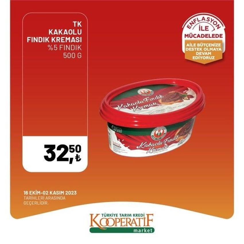 Mutfağı bu ay tıka basa doldurun! Tarım Kredi'de yüzde 50'lik ürünler raflarda... 23 Ekim-2 Kasım katalog yayınlandı