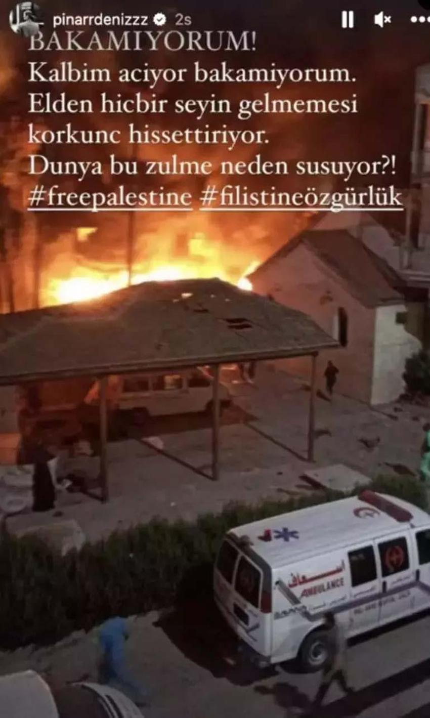 Ünlü isimlerden İsrail'in Gazze’deki hastane saldırısına tepki! ‘Alçaklıktır’
