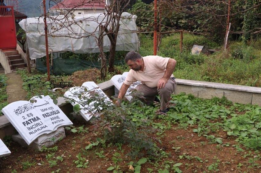 Görenleri hem düşündürüyor hem güldürüyor! Rize’de dikkat çeken mezarların ilginç hikayesi