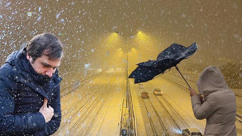 Yoğun kar yağışı bu gece başlıyor! 81 ilde sıcaklıklar birden düşecek, lapa lapa kar günlerce yerde kalacak