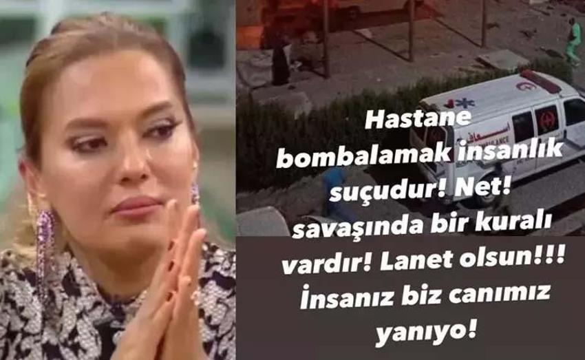 Ünlü isimlerden İsrail'in Gazze’deki hastane saldırısına tepki! ‘Alçaklıktır’