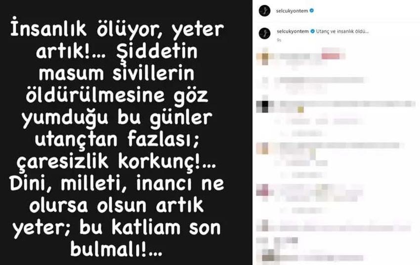 Ünlü isimlerden İsrail'in Gazze’deki hastane saldırısına tepki! ‘Alçaklıktır’