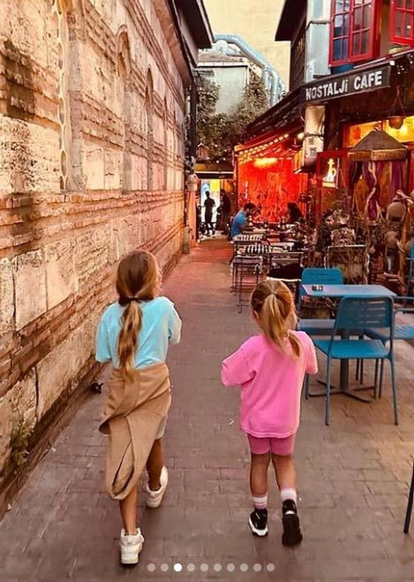 Diego Simeone ve ailesinin İstanbul turu