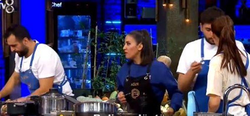 Azize Alican'ı ispiyonladı, özrü Kıvanç diledi! MasterChef All Star'da Azize uzatmaları oynuyor!