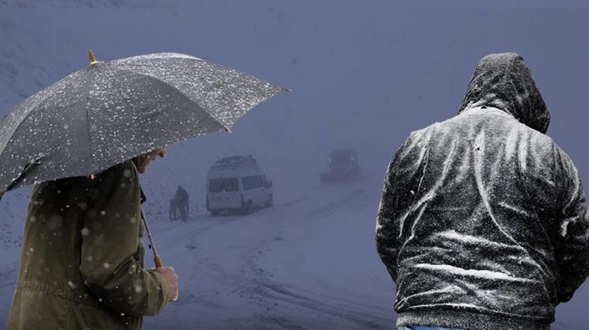 Kar yağışı fena vurdu! Bir anda bastırdı, Meteoroloji yeni tarih verdi, birçok ilde lapa lapa yağacak