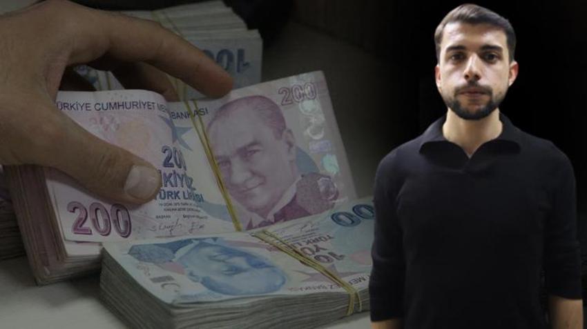 Birkaç saniye daldı, 100 bin lira verdi! Altın hesabı kameraya böyle yansıdı