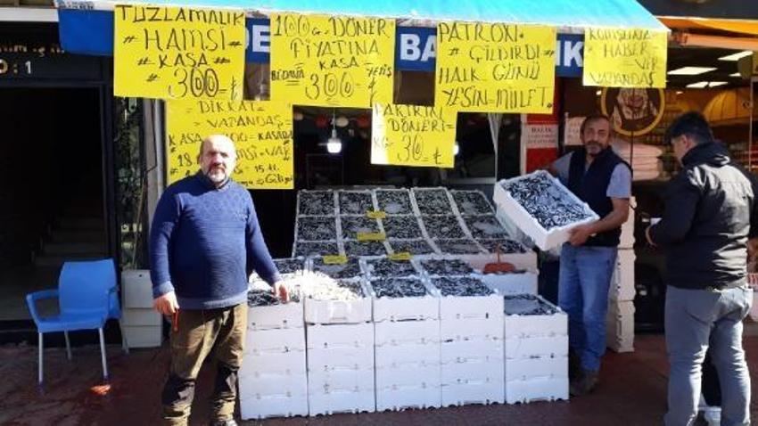 Tezgahlar hamsi ile doldu! Kilo fiyatlarında büyük düşüş oldu