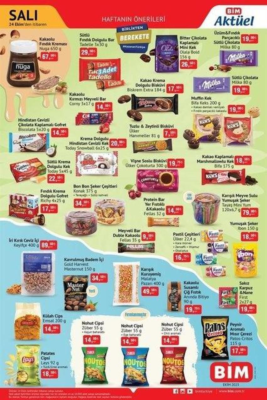 BİM 24-27 Ekim aktüel katalog 2023 yayınlandı! BİM ayçiçek yağında yapılmayını yaptı! 34 TL...