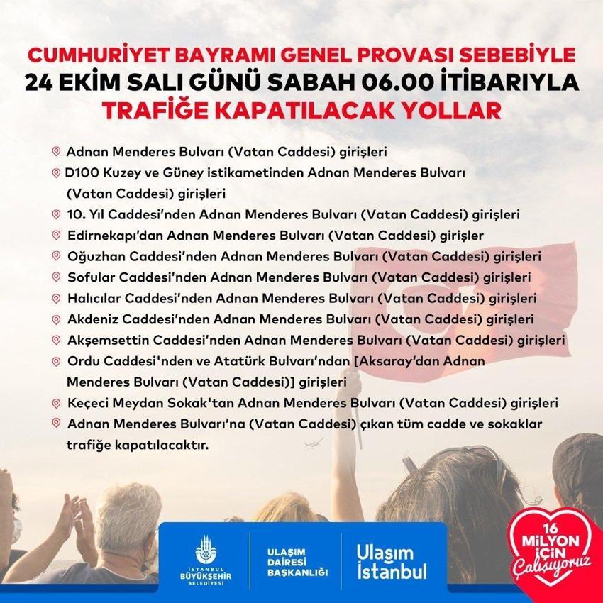 Vatan Caddesi trafiğe ne zaman açılacak? Vatan Caddesi ne zamana kadar kapalı, trafiğe kapalı olan Vatan Caddesi ne zaman açılır?