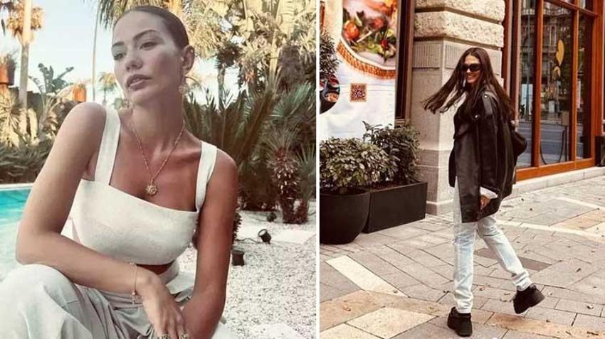 Demet Özdemir tatile doymadı