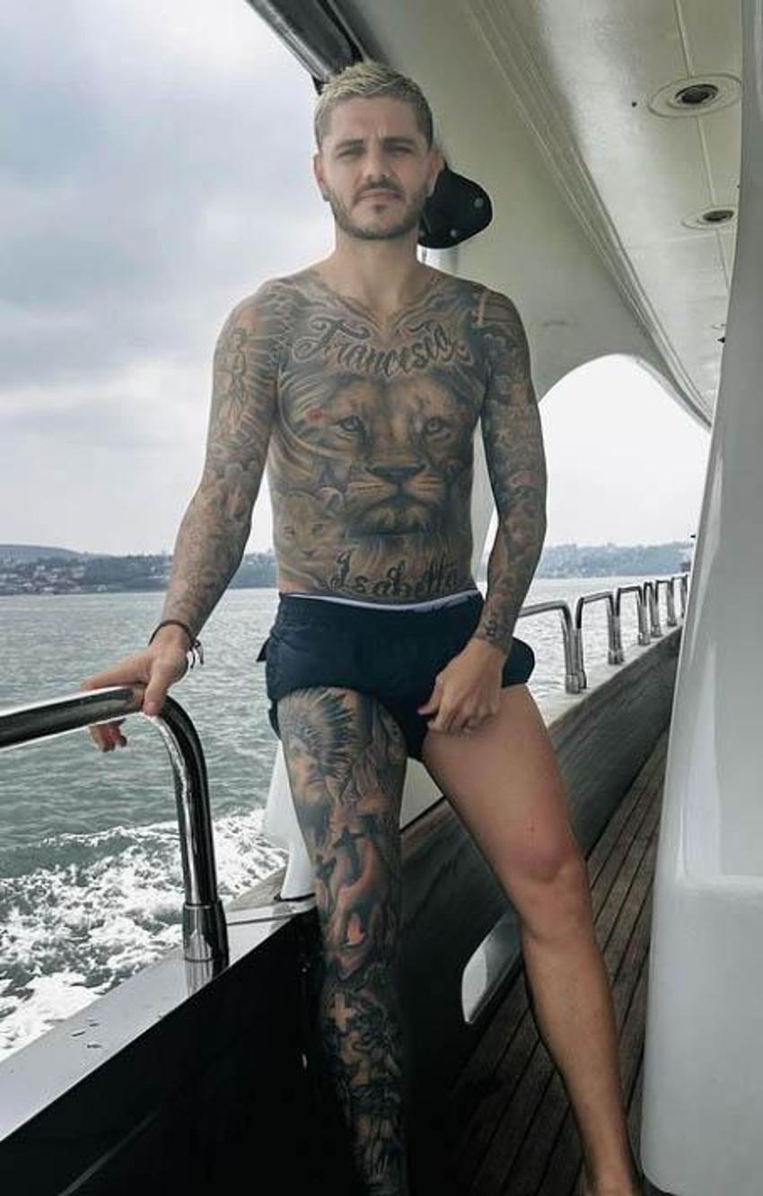 Wanda Nara'dan Mauro Icardi'ye aşk dolu kutlama! Birlikte 10 yılı devirdiler!