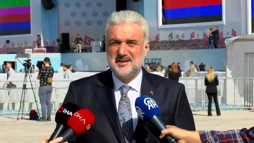 İstanbul'da büyük Filistin mitingi: Gazze'de terörle mücadele yok, soykırım var