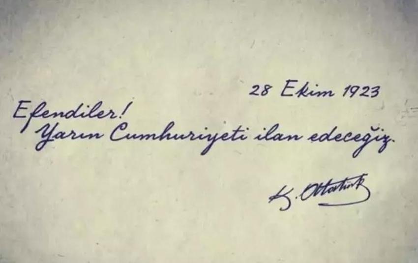 Ünlü isimlerin 100. yıl coşkusu! 'Cumhuriyetimiz, ilelebet payidar kalacaktır'