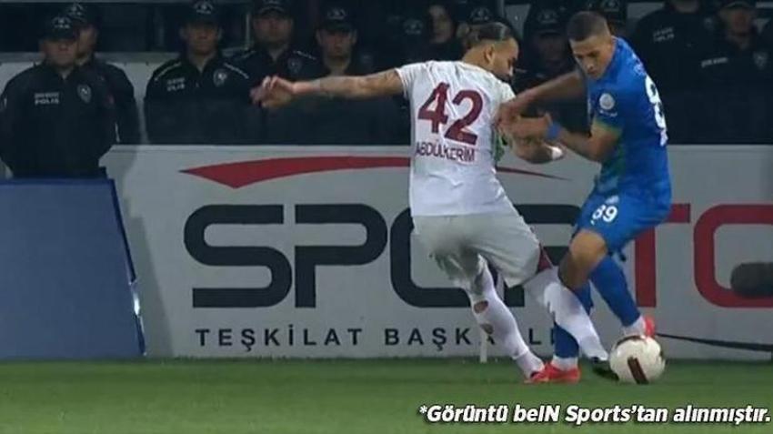 Galatasaray maçında hakemden büyük hata! 'Pozisyon golle sonuçlandı'