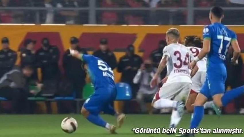 Galatasaray maçında hakemden büyük hata! 'Pozisyon golle sonuçlandı'