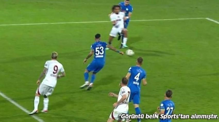Galatasaray maçında hakemden büyük hata! 'Pozisyon golle sonuçlandı'